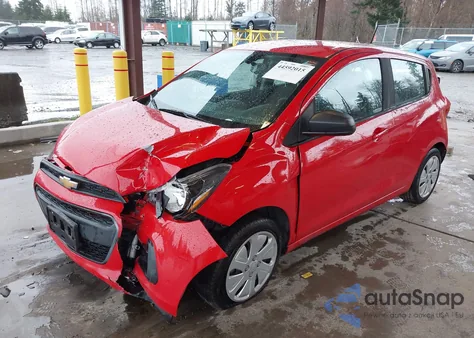 2018 Chevrolet Spark Ls Cvt from USA, damaged, VIN KL8CB6SA4JC472453